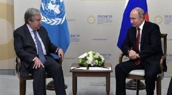 روسيا: بوتين سيبحث مع الأمين العام للأمم المتحدة وضع ماريوبول