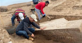   الكشف عن بقايا معبد زيوس كاسيوس بموقع تل الفرما بمنطقة آثار شمال سيناء