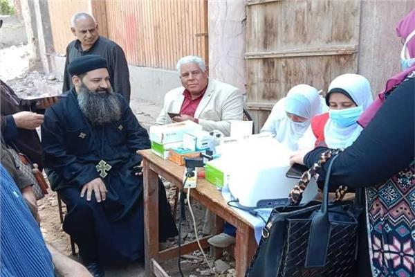 فرق طبية بكنائس المنوفية لمباشرة فعاليات المبادرات الرئاسية