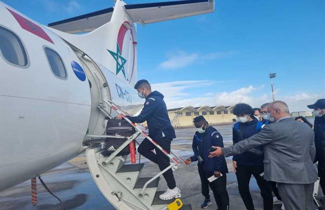 عودة بعثة المصري من المغرب الليلة بعد الخروج من الكونفدرالية 