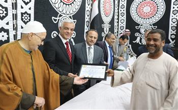   المستشار الدينى لرئاسة دولة الإمارات يكرم رئيس جامعة المنوفية