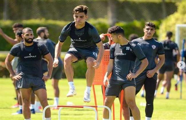 رباعي الزمالك يخوضون تدريبات خاصة