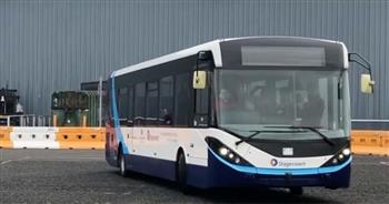   أول حافلة ذاتية القيادة في المملكة المتحدة تبدأ تجارب الطريق في أسكتلندا