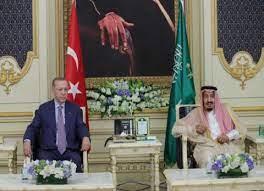   العاهل السعودي يستقبل أردوغان
