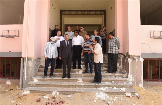 الانتهاء من مباني كليتي الصيدلة والحسابات والذكاء الاصطناعي بمقر جامعة سوهاج الجديد