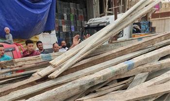   حملة ميدانية مكبرة بحي وسط الإسكندرية تسفر عن إيقاف ٣ أعمال بناء مخالفة في المهد