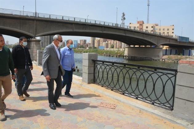 محافظ القليوبية يتفقد عددا من المشروعات بمدينتي بنها وكفر شكر