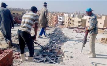 إزالة مبان مخالفة في أرض اللواء بالعجوزة رصدتها المتغيرات المكانية بالجيزة