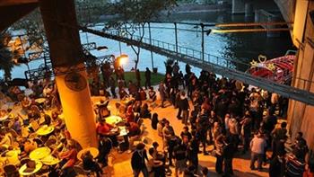   حفل لفريق إنشاد دينى من سوريا على مسرح النهر بساقية الصاوى