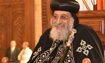 البابا تواضروس الثانى يهنئ وزير الدفاع والإنتاج الحربى بعيد الفطر المبارك