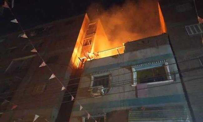 فرن بلدى يتسبب فى حريق منزل بـ نجح حمادى