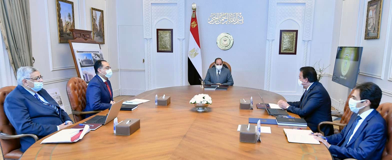 الرئيس السيسى يوجه بالتطوير الشامل لمعهد ناصر