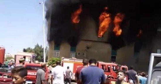 السيطرة على حريق مصنع ورق فى مدينة 6 أكتوبر دون إصابات