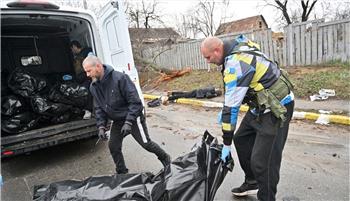   لافروف: صور الجثث فى بوتشا «مسرحية» أوكرانية زائفة