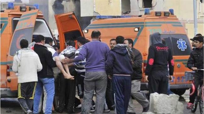 إصابة 15 شخصا فى حادث سير على الطريق الأوسطى بالشرقية