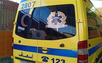 دماء على  الطريق.. إصابة 5 عمال فى حادث سير بالطريق الإقليمى بالشرقية