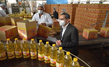   محافظ الغربية يتفقد إنتاج الزيت في شركات طنطا وكفر الزيات
