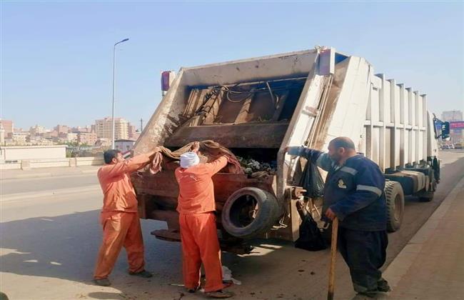 استمرار أعمال النظافة والتجميل بقرى ومدن الغربية