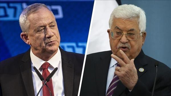أبو مازن يتلقى اتصالًا هاتفيًا من وزير الدفاع الإسرائيلي