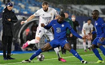ريال مدريد يقسو على تشيلسى بهاتريك بنزيما فى ربع نهائى أبطال أوروبا 