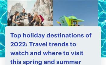   موقع Daily Mail يختار مصر ضمن أفضل المقاصد السياحية خلال فصلي الربيع والصيف