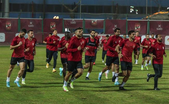 الأهلي راحة من المران الخميس