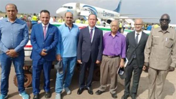 مصر تسلم شحنة من الأمصال واللقاحات البيطرية مهداة إلى جنوب السودان