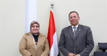 الدكتورة إيمان سعيد تفوز بجائزة الدولة التشجيعية فى العلوم الطبية
