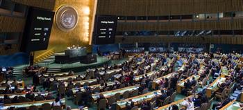   الجمعية العامة للأمم المتحدة تصوت لصالح تعليق عضوية روسيا في مجلس حقوق الإنسان 