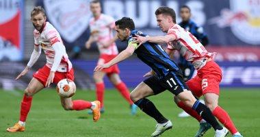لايبزيج يتعادل مع اتالانتا 1/1 في ذهاب الدور ربع النهائي للدوري الأوروبي