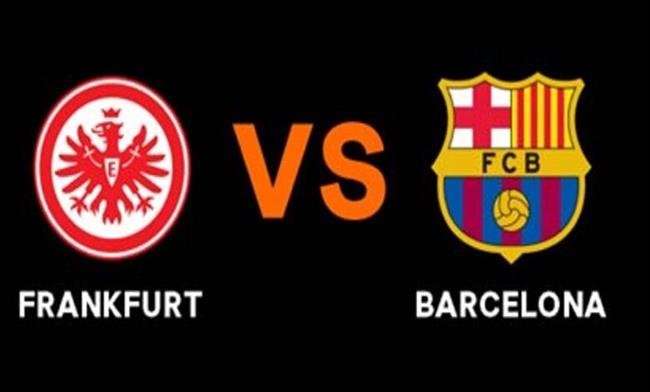 أوباميانج يقود هجوم برشلونة أمام فرانكفورت الألماني في الدورى الأوروبي