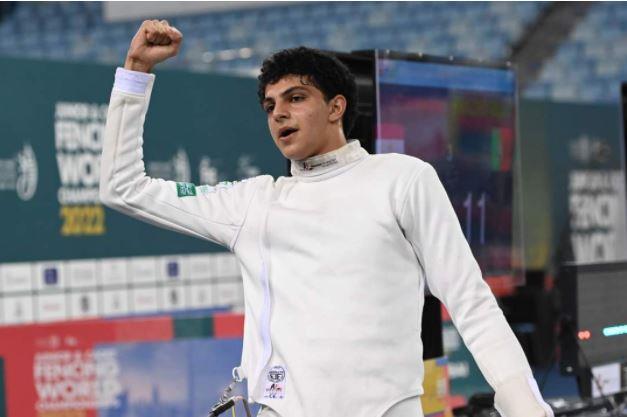 محمد ياسين يضمن ميدالية ببطولة العالم لسلاح المبارزة بالإمارات 