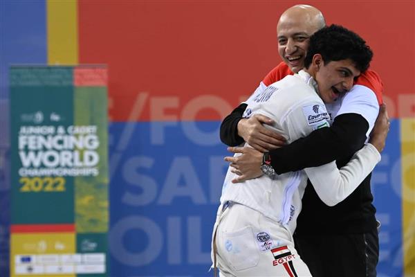 محمد ياسين يتأهل إلى نهائي بطولة العالم للمبارزة بدبي