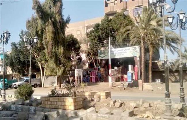 تطوير ميدان «الغنايم» في أسيوط