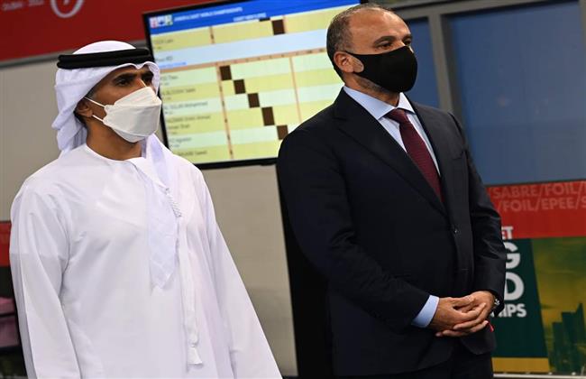 عبد المنعم الحسيني يشيد بشباب مصر خلال منافسات بطولة العالم للسلاح بدبي