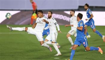 ريال مدريد يسعى للفوز على خيتافي للابتعاد بصدارة الدورى الإسبانى 