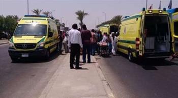   نقل 10 مصابين في حادث بالشرقية الي مستشفي بلبيس والتأمين الصحي