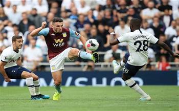 موعد مباراة توتنهام وأستون فيلا بالدوري الإنجليزي