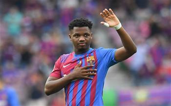 برشلونة: «أنسو فاتى» يقترب من العودة للملاعب بعد تعافيه من الإصابة