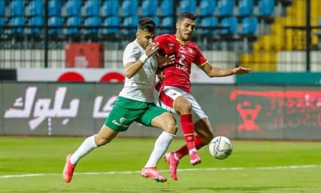 المصرى البورسعيدى يتقدم بهدف الأول على النادى الأهلى 