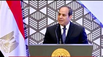   الرئيس السيسي: وضع حد أدنى للأجور بالقطاع الخاص لأول مرة في مصر