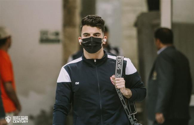 حافلة الزمالك تصل ستاد المقاولون العرب لمواجهة إيسترن كومباني 