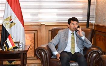 وزير الرياضة يهنئ بعثة الخماسي الحديث بعد الفوز بذهبية وبرونزية ببطولة كأس العالم للكبار بالمجر