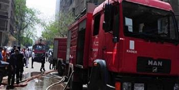   الحماية المدنية: إخماد حريق سيارة بشارع الهرم 