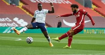 الشوط الأول.. غياب محمد صلاح يسقط ليفربول فى فخ التعادل مع أستون فيلا 