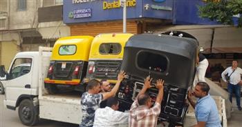   محافظ الإسكندرية يوجه بإزالة الإشغالات ومنع سير الـ"توك توك" بالشوارع الرئيسية