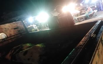 ضبط سيارة محملة بذبيحة ١٢٠ كجم مريضة