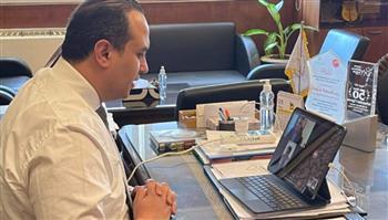 السبكي يجتمع مع رئيس الاتحاد الدولي للمستشفيات