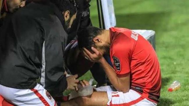 إرتجاج في المخ لـ «سيسا» في مباراة الأهلي ونيامي