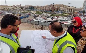 محافظ الإسكندرية : افتتاح مشروع تطوير ميدان محطة مصر خلال يوليو القادم